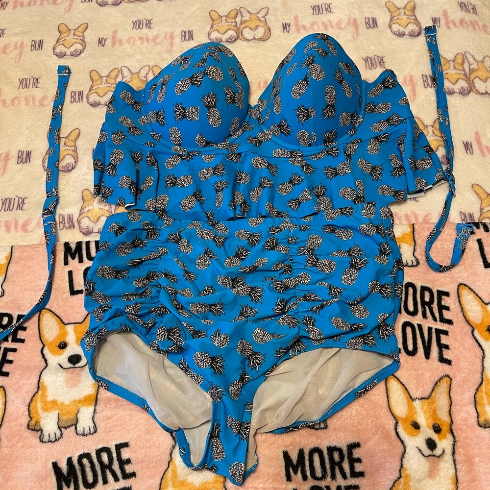 Two piece swim sizes 3 lightly used from Torrid